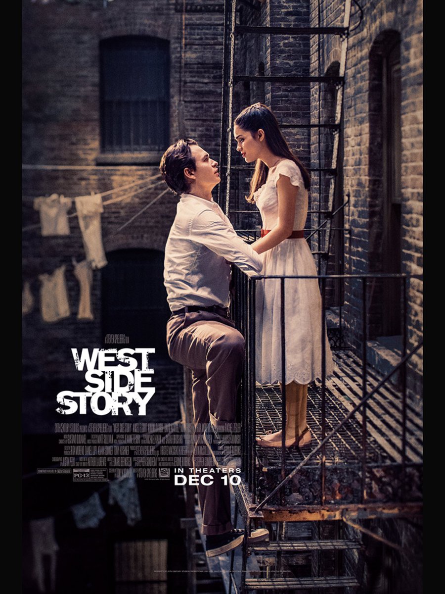 My Mum introduced me to #westsidestory &amp; she's not been with us for 30 yrs. She would have wholeheartedly approved of this remake, which was quite an emotional watch for me. Superb casting, acting, singing, dancing - bravo everyone. Superb 👋👋