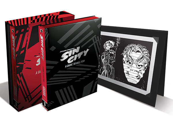 DarkHorseComics's tweet photo. The 30th anniversary editions of @FrankMillerInk's Sin City continue with Vol. 2: A Dame to Kill For! Available in both a new paperback and a Deluxe Edition, featuring new cover art by Frank Miller, a cover art gallery, and more. Details: https://t.co/u8VwW4iF1n

#sincity https://t.co/FwwrtUo1xg