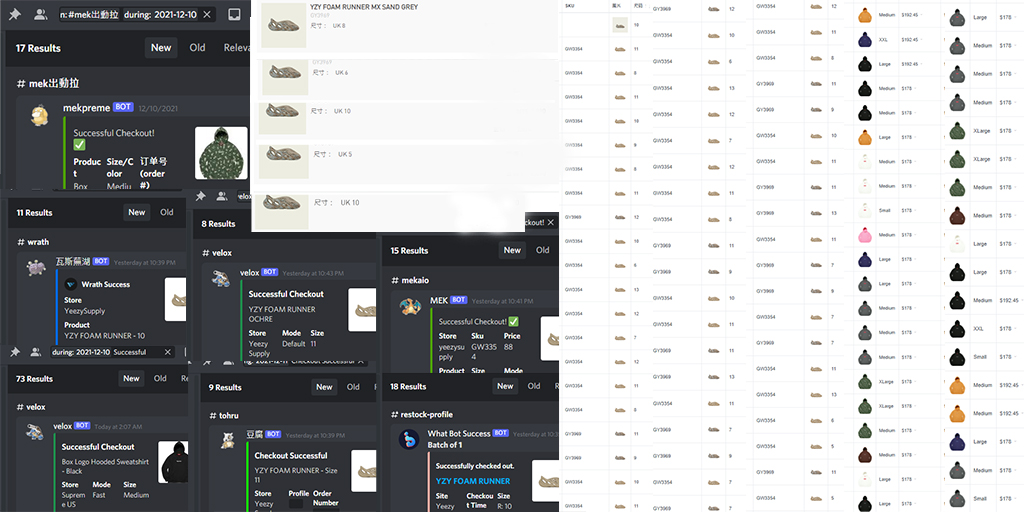 100+ checkout

S/O
<a href="/TheOilEdu/">TheOilEdu</a>
<a href="/AMNotifyCN/">AMNotify CN</a>
<a href="/TinyRainz/">Yeo</a> 
<a href="/LEMONPROXY2020/">LEMONPROXY</a> 
<a href="/Zone__Proxies/">Zone Proxies</a> 
<a href="/panda_supply/">Panda Supply</a> 
<a href="/wrathsoftware/">Labubumaster</a> 
<a href="/TohruAIO_/">Tohru AIO</a> 
<a href="/MEKRobotics/">MEKAIO</a>
<a href="/VeloxBots/">Velox</a>
<a href="/whatbotisthis/">WhatBot</a>
<a href="/bootteer/">Bootteer</a>