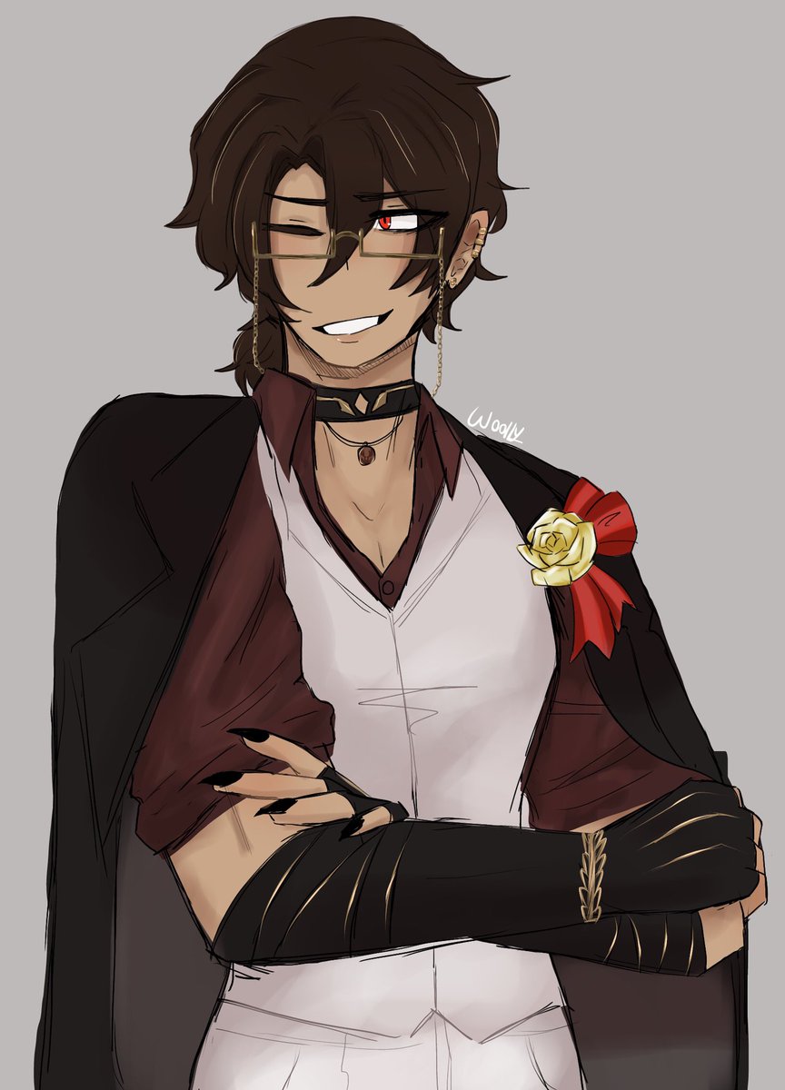 Captain_Batz's tweet photo. HAPPY DEVIL DAY OBEY ME COMMUNITYโผ๏ธโผ๏ธ I gave my #ObeyMeMC a Devil Day outfit + GOT THE LEVI CARDโผ๏ธโผ๏ธ๐ป #ObeyMeShallWeDate #ObeyMe #DevilDay https://t.co/gmXPbi5cK3