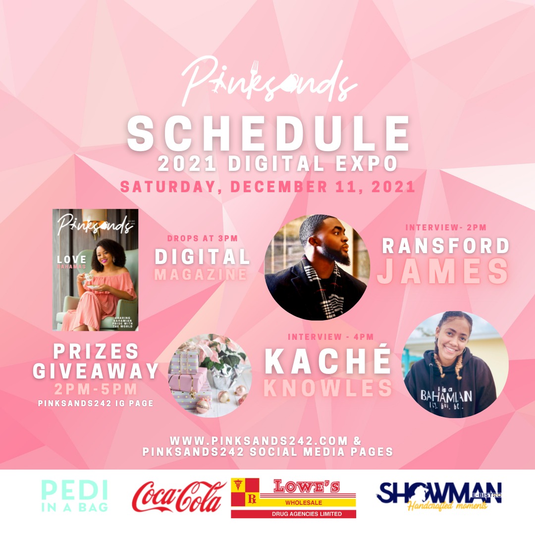 pinksands242's tweet photo. See you at 2pm on https://t.co/LGAmqVZnrf!

#lovebahamas #bahamianpride #digitalexpo https://t.co/4PBH18fARu