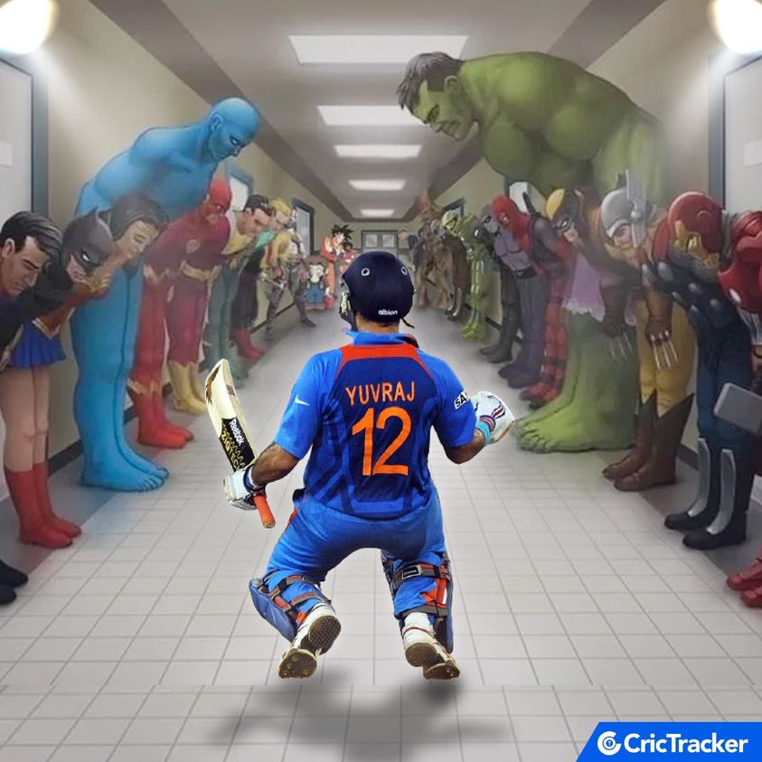 Cricketracker's tweet photo. The man who won a battle against cancer to win an ODI World Cup for India after 28 years, happy birthday warrior @YUVSTRONG12.🎂

#HappyBirthdayYuvrajSingh #YuvrajSingh https://t.co/l8wYwVtGuG