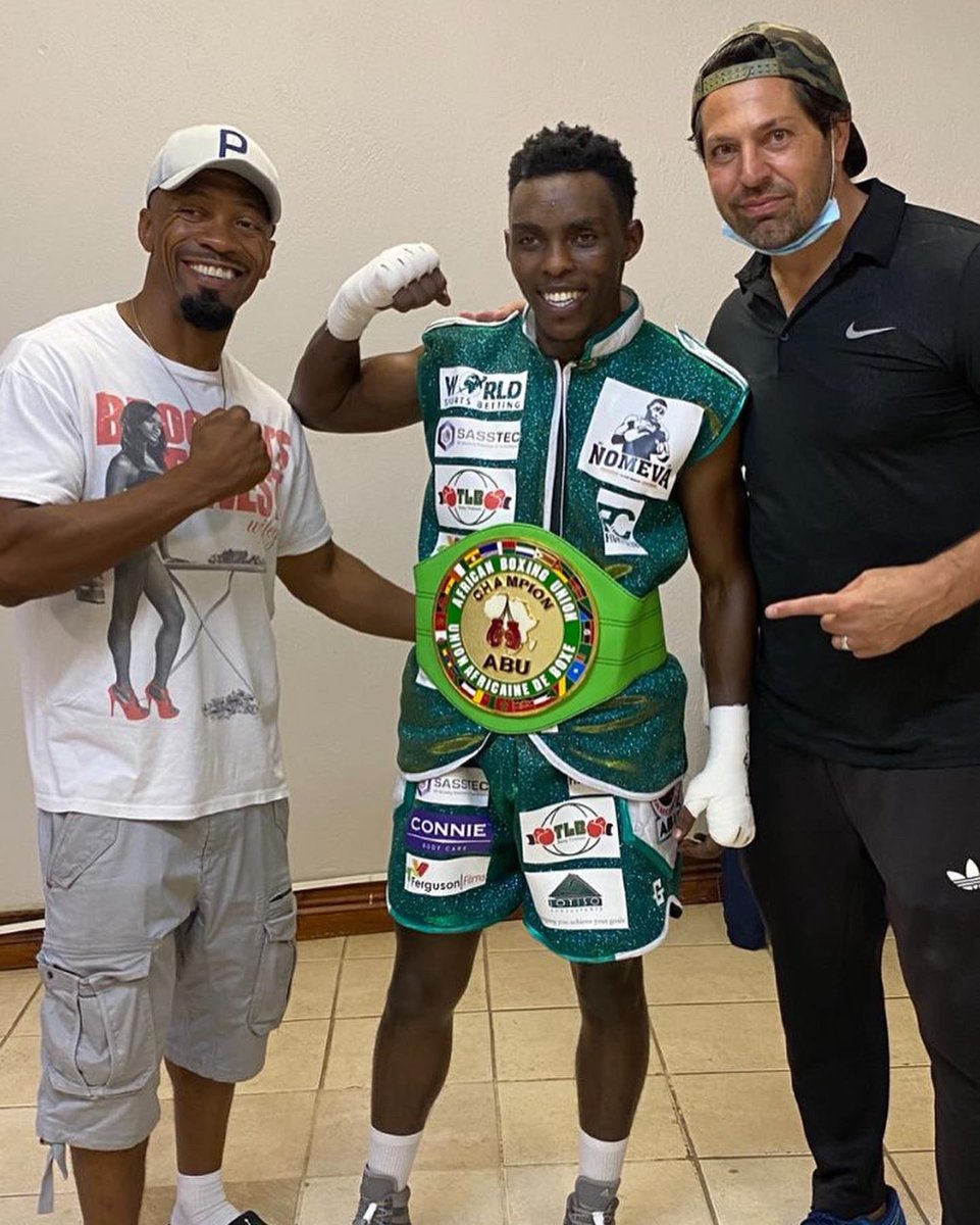 ShannonHitman93's tweet image. And the new #ABU @AbuBoxing champ @nomevaXN 💯 Absolutely destroyed his opponent under 2 min of the first round. 3wins For the year and 2 belts to take us into #2022. @BoxRec Thank you @TlbPromotions