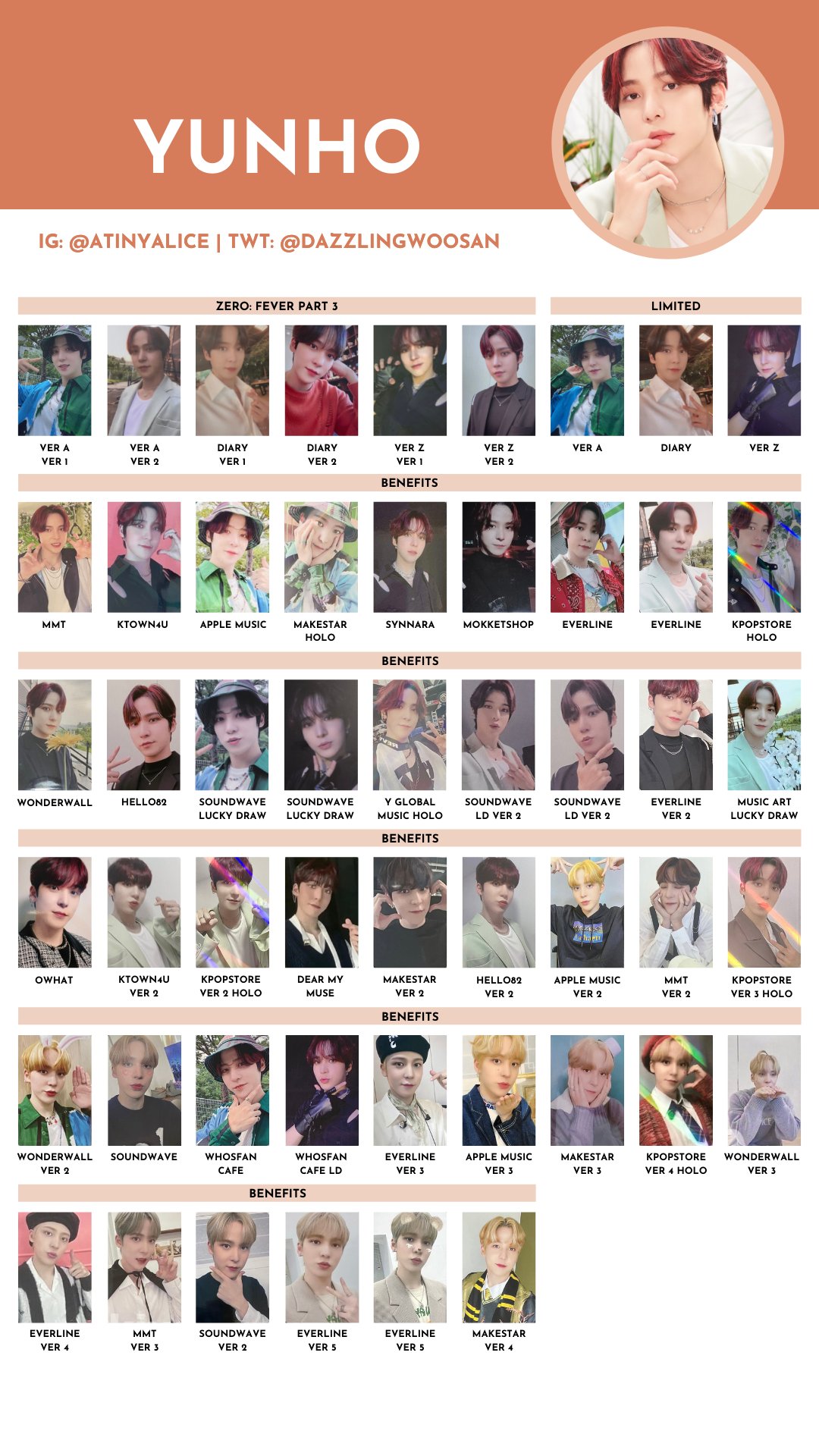 ATEEZ FEVER Part 2 Hongjoong Makestar 3.0 Ver C Official