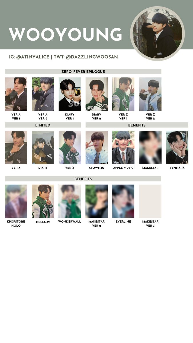 ateez アチズ fever epilogue ソンファ makestar ateez ZERO FEVER EPILOGUE makestar 2.0 B ver photo card set