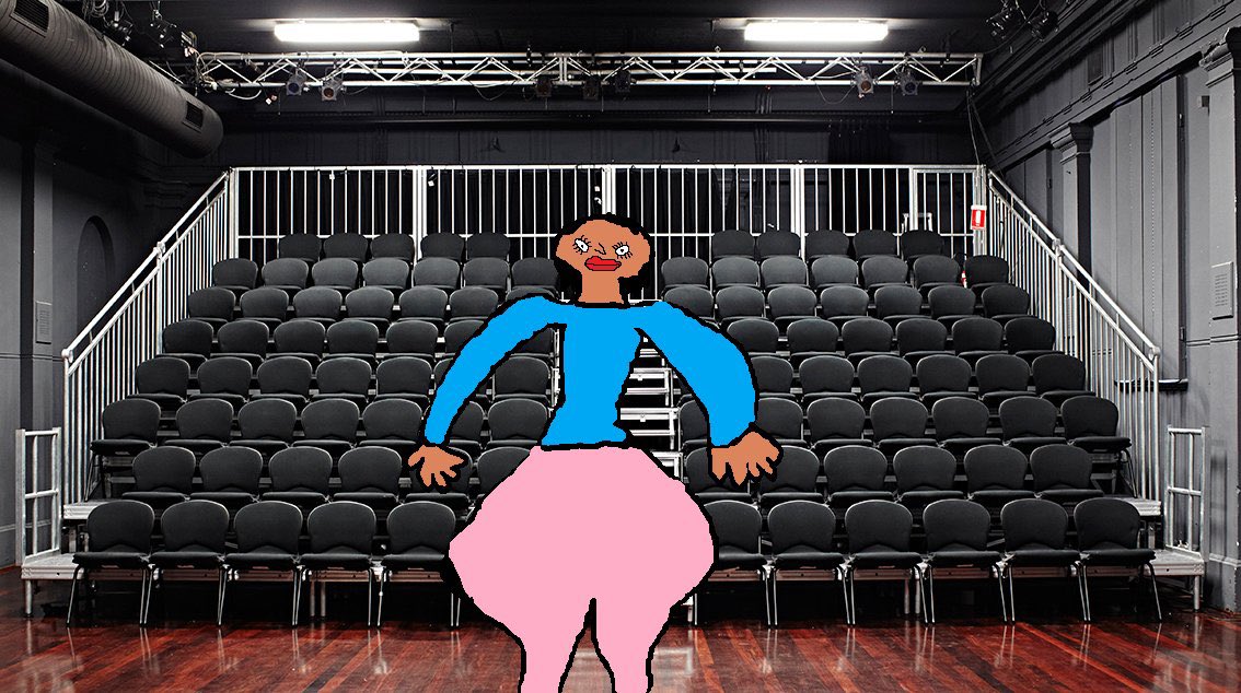 VoterBug's tweet photo. EXCLUSIVE, Sources close to Voorhees have CONFIRMED that Drongo Donovan, Sussy Sheila and Dong-Bat Darla will be appearing in the new LNA Christmas special!!!! #LateNightAustralia https://t.co/XBu1a00x0w