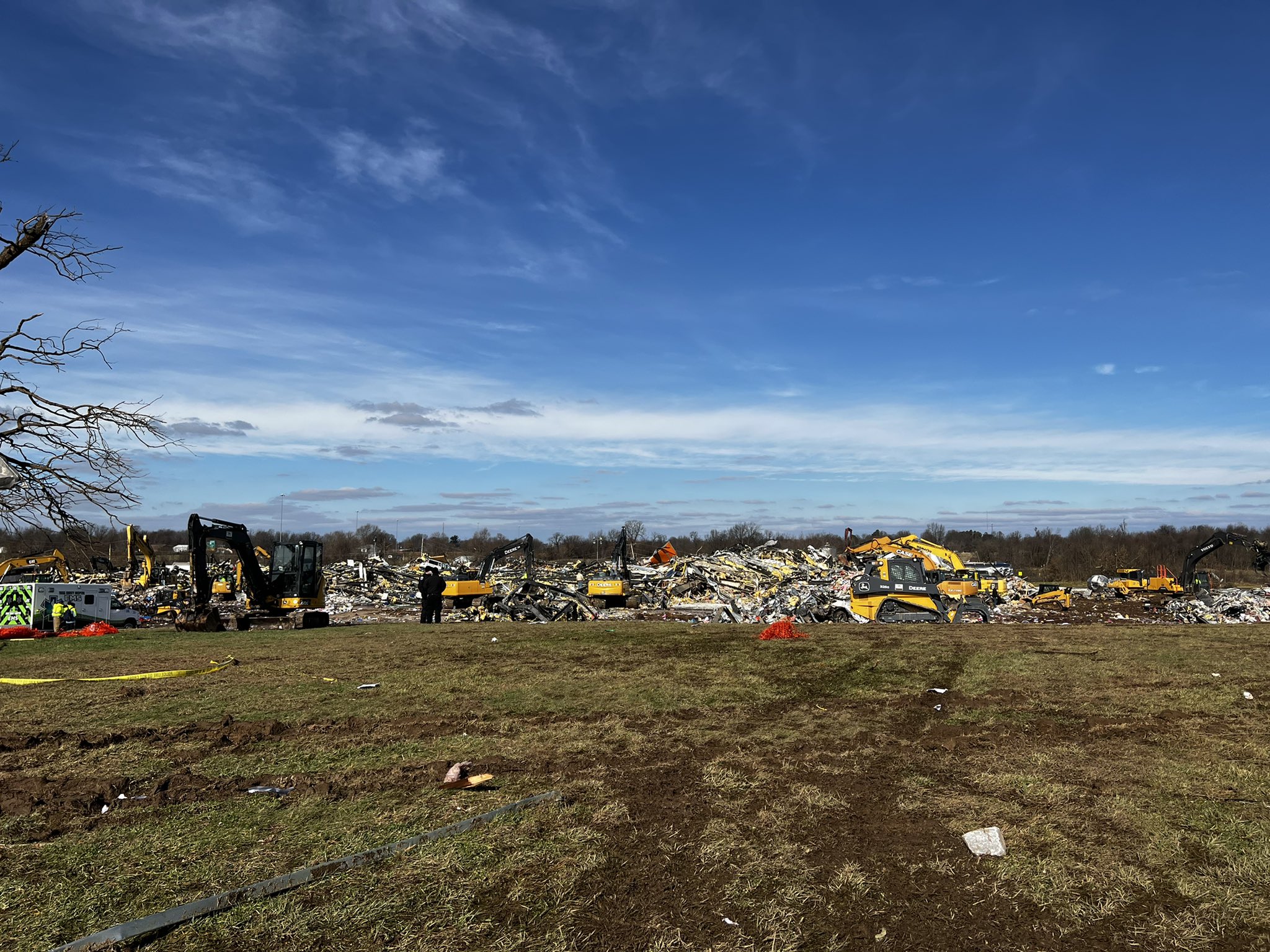 Noah Bergren on Twitter "This is what’s left of the Mayfield Candle