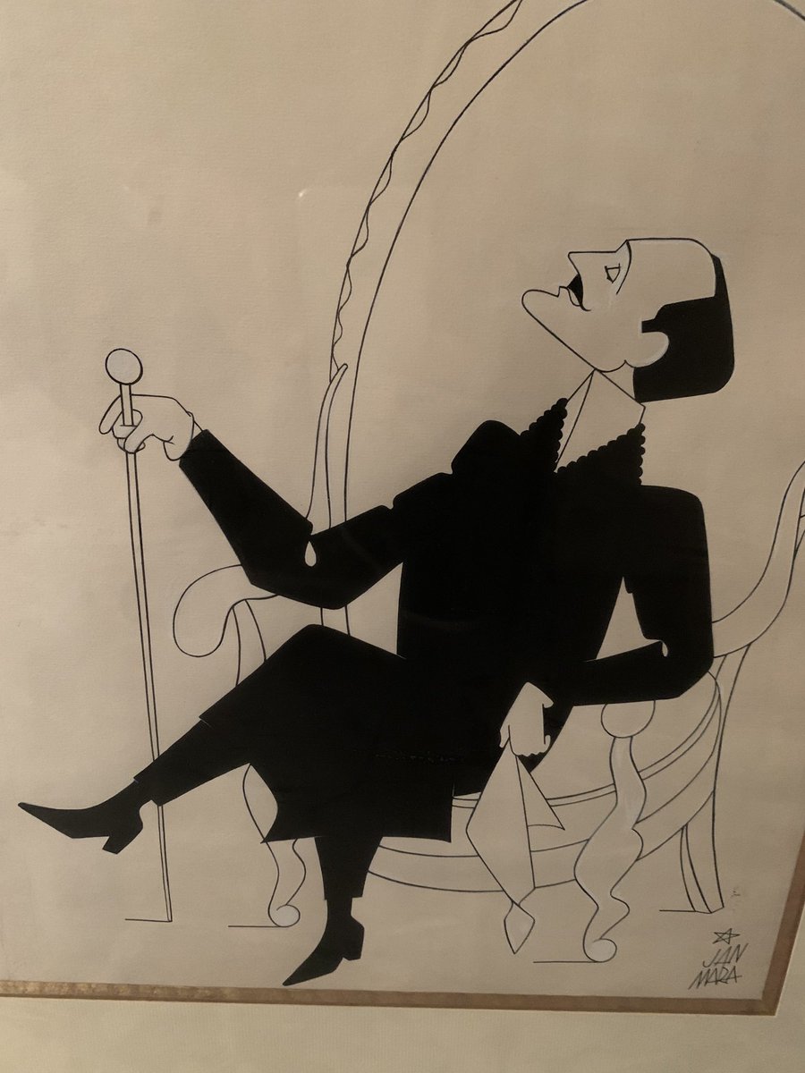 biblioparfum's tweet photo. En hommage à Robert de Montesquiou, décédé il y a cent ans exactement, cette caricature de Jan Mara. #proust #charlus @AmisDeProust https://t.co/WXqwBQVz3F