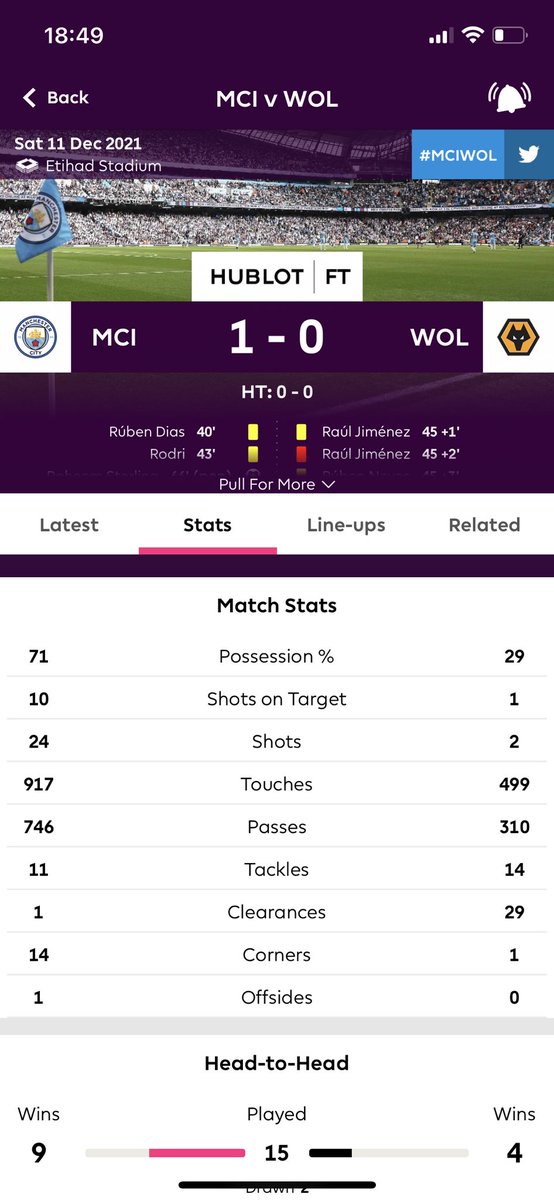 FPL_The12thMan's tweet photo. @OfficialFPL please explain why Sá has been given 8 saves? This is corruption of the highest level!! #JusticeforSá #FPL #MCIWOL #Wolves https://t.co/DUlO2w5kWJ