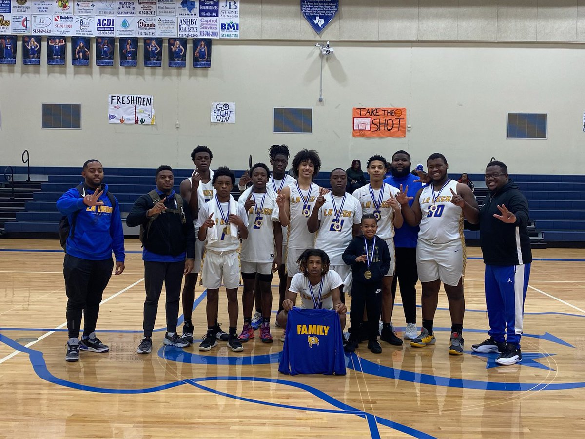 la_vegaBball's tweet photo. Pirates win the Jarrell 🏀Tournament with win over Temple JV 88-56. Correy Davis 10pts @Allmcknight2 23pts @randywoolf4 32pts, 11rebs, 5assist @HilliardVonta 6pts, 5 assist &amp; @_rj2x 6pts @WacoTribSports @BriceCherry @Tabchoops @hoopinsider @lvpirates Tues at home vs M.Heritage https://t.co/hth82wQfQB