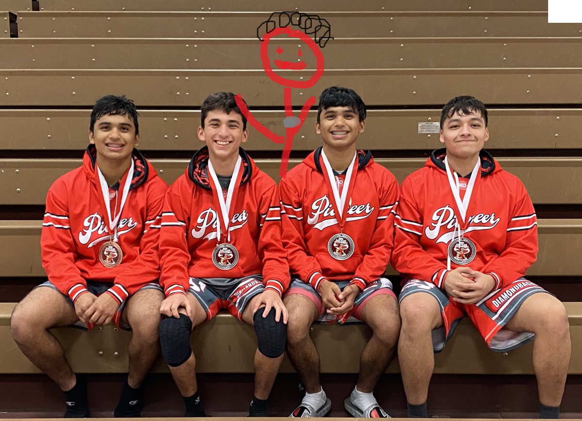 DBACK_PINS's tweet photo. Medal winners today:
Front Row: Cristian Ramos (3rd), Sebastian Contreras, (2nd) Noah Ramos (2nd), Juan Rodriguez Jr. (2nd)
Back Row: Austin Saenz (2nd) https://t.co/UFHcKxbZOi