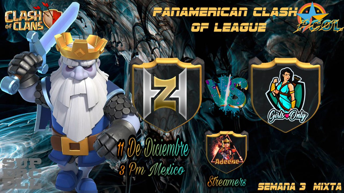 💠HYBRID Z 🆚 <a href="/GirlsOnlyCOC/">☪️✨GíRLš❤️ÓŃLY♡🎀💄</a>💠
🔷🔹𝔓𝔞𝔫𝔞𝔪𝔢𝔯𝔦𝔠𝔞𝔫 ℭ𝔩𝔞𝔰𝔥 𝔒𝔣 𝔏𝔢𝔞𝔤𝔲𝔢🔹🔷
¡𝙽𝚘 𝚝𝚎 𝚙𝚒𝚎𝚛𝚍𝚊𝚜 𝚎𝚜𝚝𝚊 𝚐𝚛𝚊𝚗 𝚐𝚞𝚎𝚛𝚛𝚊! 🤩
𝚅𝚎𝚗 𝚢 𝚊𝚙𝚘𝚢𝚊 𝚊 𝚝𝚞 𝚏𝚊𝚟𝚘𝚛𝚒𝚝𝚘 ❤️, 𝚝𝚎 𝚎𝚜𝚙𝚎𝚛𝚘 𝚎𝚗 𝚎𝚕 𝚍𝚒𝚛𝚎𝚌𝚝𝚘 🙆🏻‍♀️ por  Facebook
<a href="/JACKYGAMER10/">JACKY_GAMER</a>