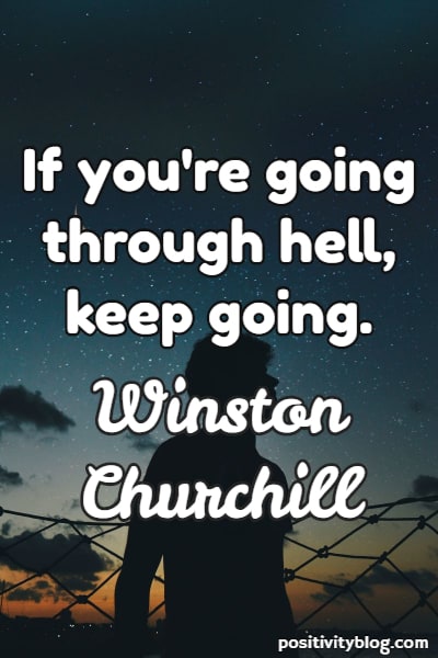 BryantCPA's tweet photo. If you're going through hell, keep going. #SaturdayThoughts #SaturdayMotivation #WeekendWisdom #ThinkBIGSundayWithMarsha #GoingThroughHell #KeepGoing #GoalAchieversCommunity https://t.co/smeF8xXKBK
