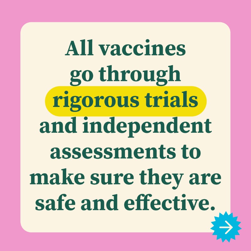 WHO's tweet photo. #COVID19 vaccines have been safely used to vaccinate billions of people. Getting vaccinated as soon as it's your turn could save your life. Don't delay.