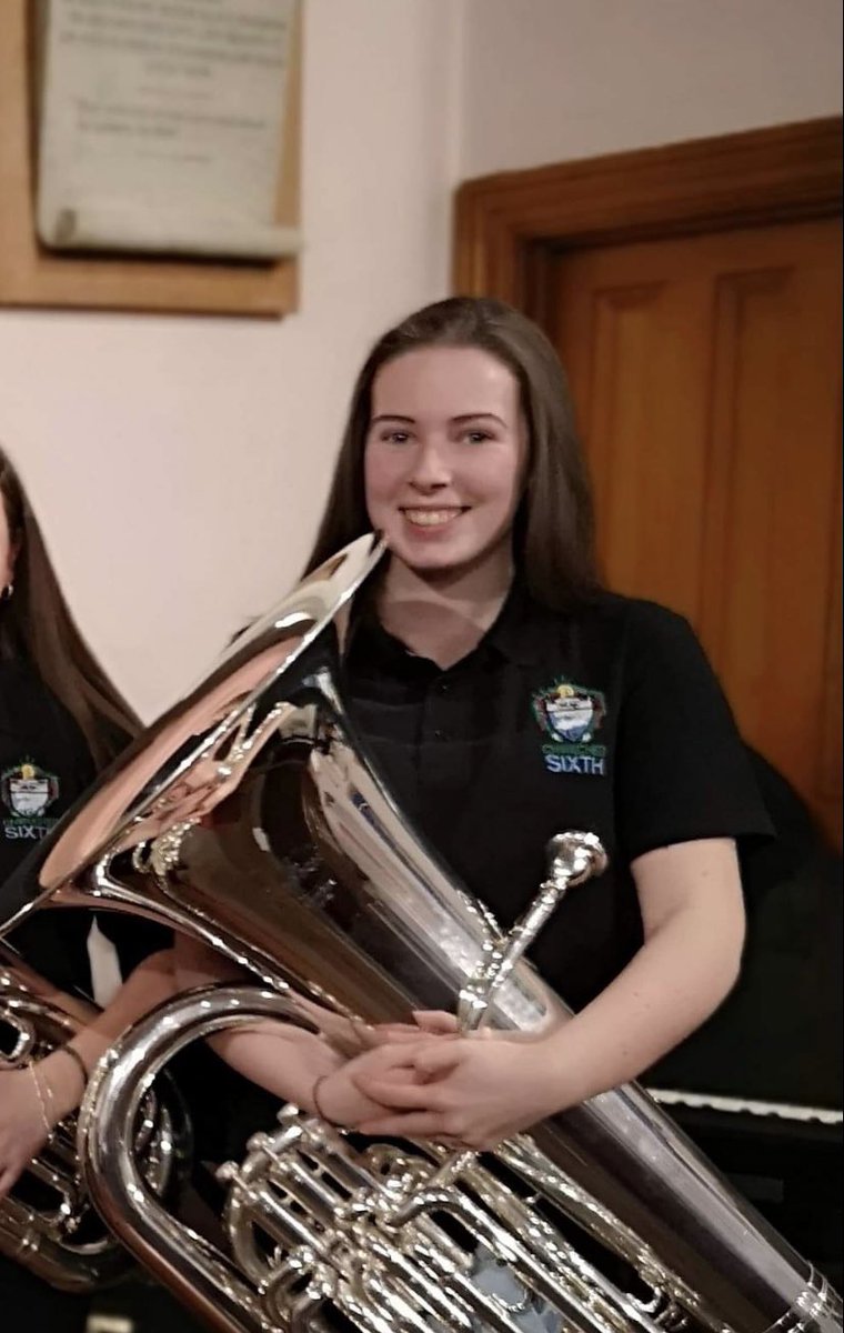The band are delighted to introduce Alice Tracey, who will be completing our bass section on Eb Bass.