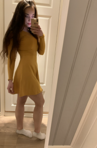 Wie findest Du mein neues Kleid? Hab ich von Otto bestellt hihi 😝🤭