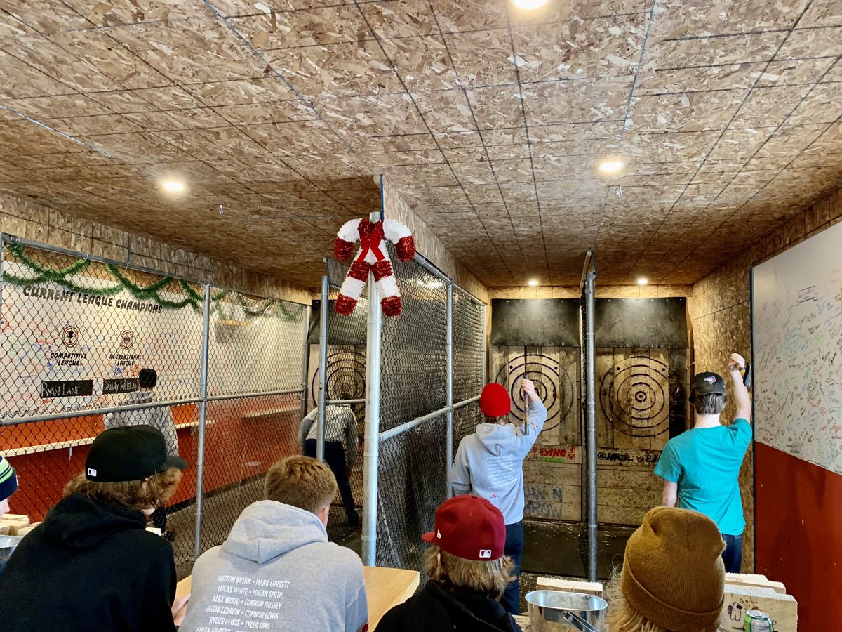 EasternMinor's tweet image. We had a ton of fun ⁦⁦@JackAxesInc⁩. Ryder took home the title and we all went home with all our limbs 🪓 😂