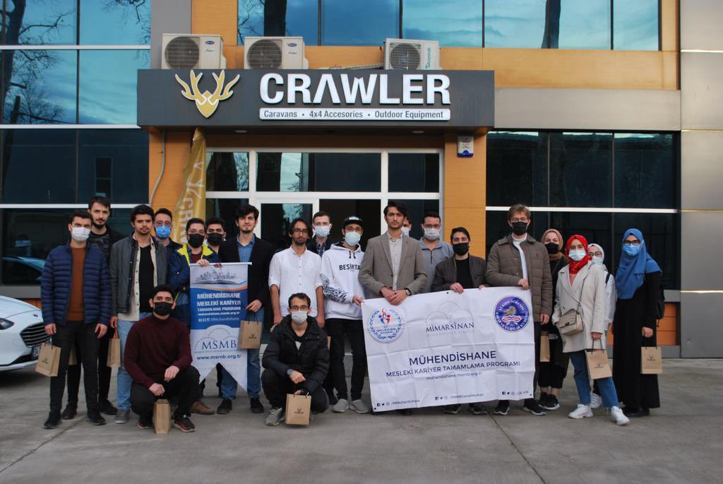 MuhendishaneTR's tweet photo. Kocaeli Mühendishane öğrencilerimiz, teknik gezi programı kapsamında Crawler karavan firmasına ziyarette bulundular. 📸
Katkılarından ötürü Crawler firmasına teşekkür ederiz.
#mühendishane #MSMB #crawler #gezi #mühendis https://t.co/xGZEibmTbi