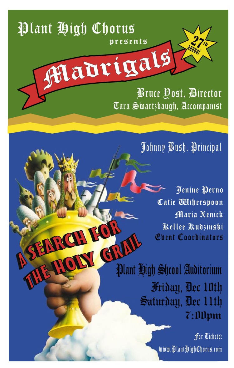 Hear ye! Hear ye! <a href="/PlantHighSchool/">PlantHighSchool</a> Chorus invites you to partake in our annual Madrigals show at 7 pm tonight. Buy your ticket now: showclix.com/event/phsmadri…