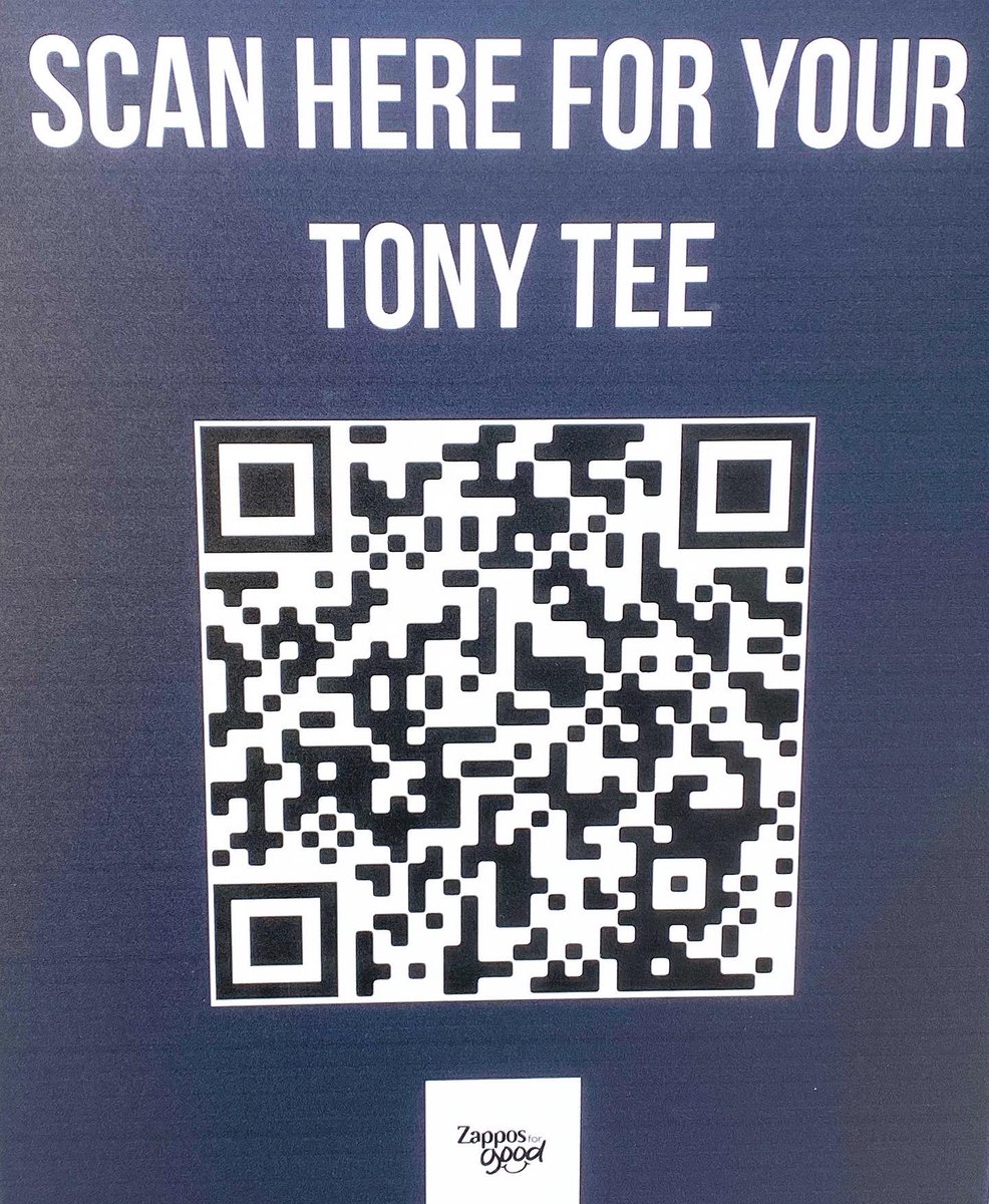 ZapposCulture's tweet image. Tony tees are now live at Zappos.com #tonyhsieh #zapposculture