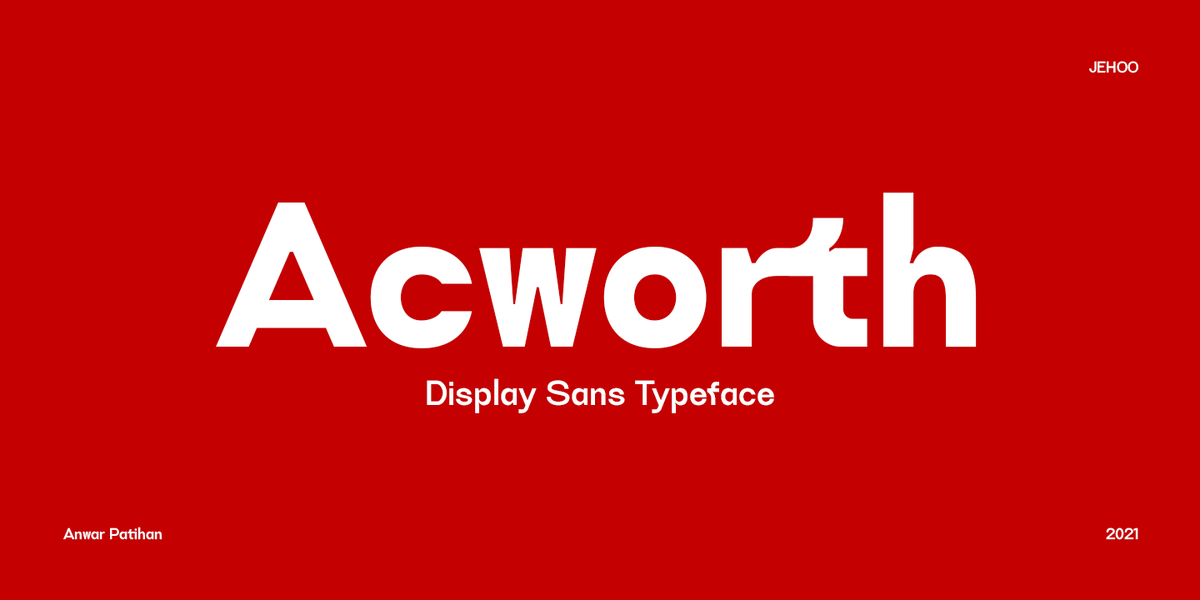 MyFonts's tweet photo. It’s day 6 of the #12DaysOfType, and we’re certain that you will find something you and your clients need! Until midnight tonight, enjoy a foundry-wide 65% discount from Indonesian designer Anwar Patihan’s @jehoocreative: https://t.co/scNGGXy2Vk https://t.co/iw9Fboi4Yb