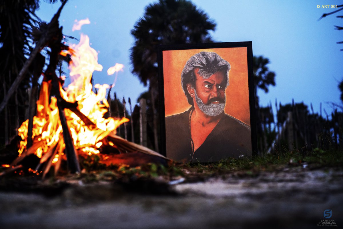 IsaiShop's tweet photo. We are very happy to release our first painting #Urimai by #PratheepanParameswaran on this special day #HappyBirthdaySuperstarRajinikanth🎂 Kya re Setting ah ? #Kaala https://t.co/YEUJJaHqya @rajinikanth @beemji @wunderbarfilms @divomovies @dhanushkraja #SarmilanPhotography https://t.co/ZMCHRnTbFs