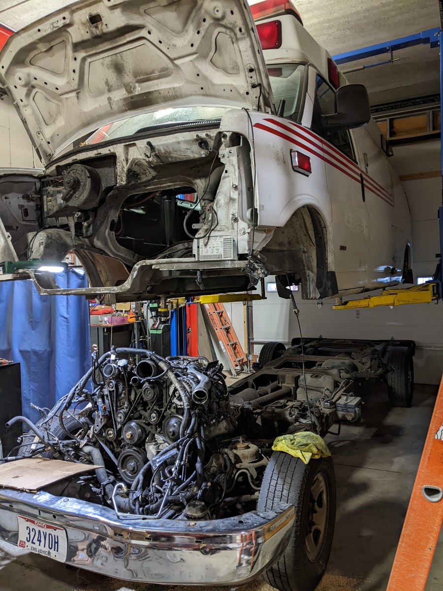 Almost ready for reassembly