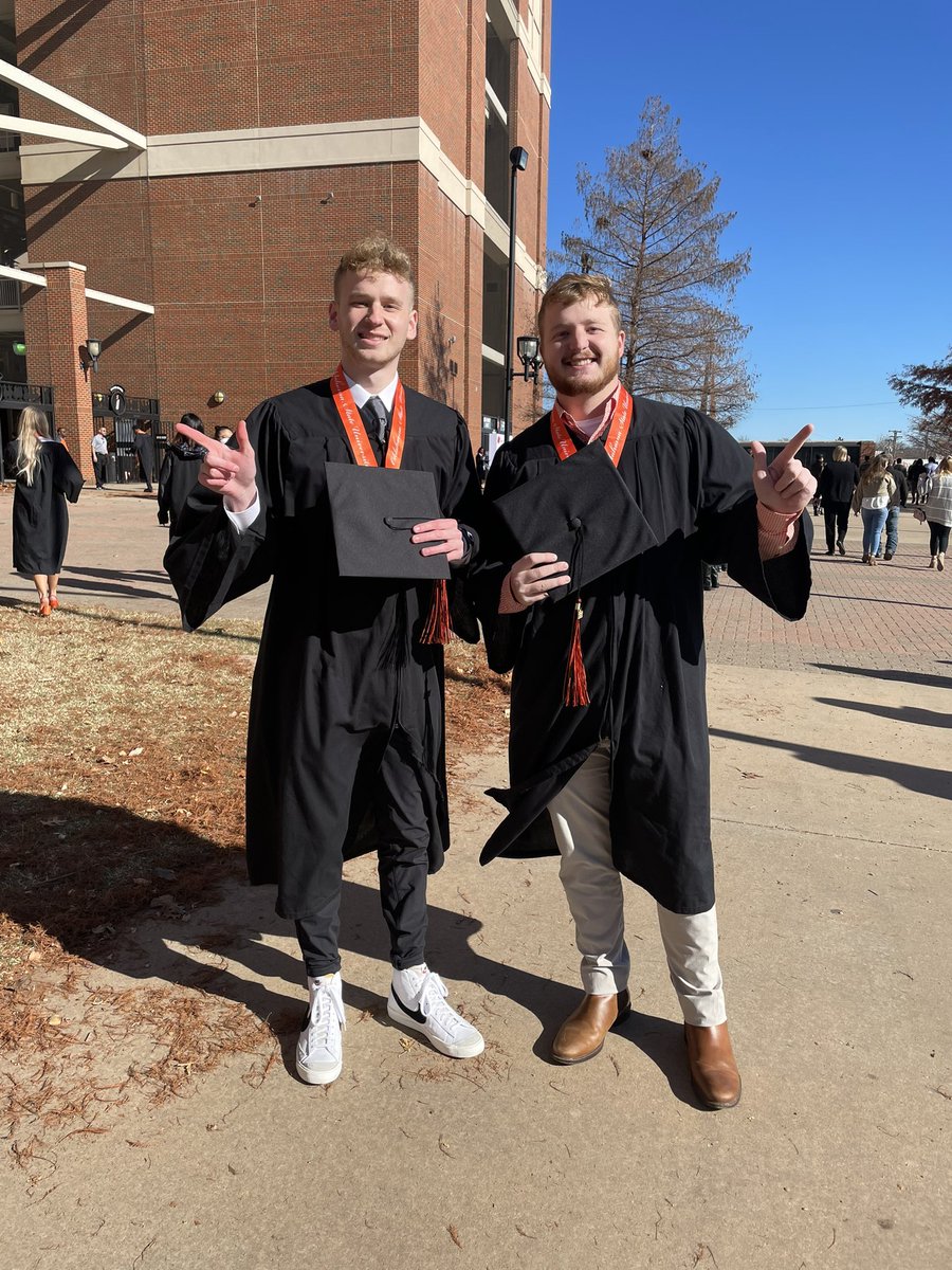 State Champs together and #okstate21 grads together!!! @ItsTFish <a href="/evann_jones1/">Evan Jones</a>