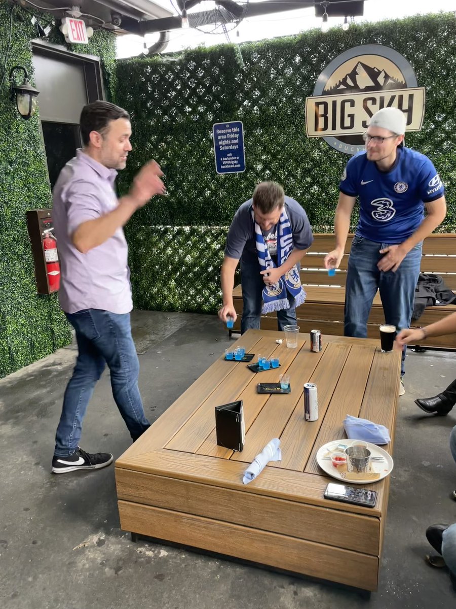 georgia_blues's tweet photo. Good day out at @bigskybuckhead and a crucial 3 points!
#BlueShots #SouthernComfort #BetterCallSaul
@ChelseaFCinUSA @CFCInAmerica
@southeastblues https://t.co/3Asfo7wQAa