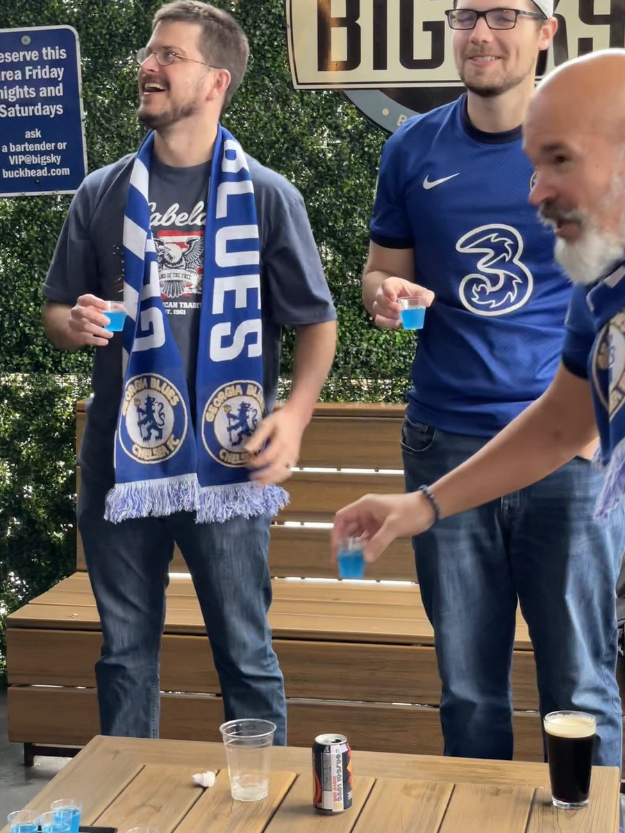 georgia_blues's tweet photo. Good day out at @bigskybuckhead and a crucial 3 points!
#BlueShots #SouthernComfort #BetterCallSaul
@ChelseaFCinUSA @CFCInAmerica
@southeastblues https://t.co/3Asfo7wQAa