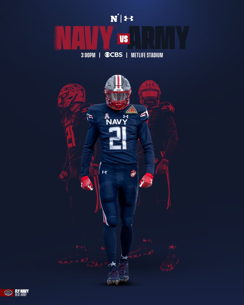 America’s Game. 

Today at 3pm on CBS. 

#FlyNavy | #BeatArmy