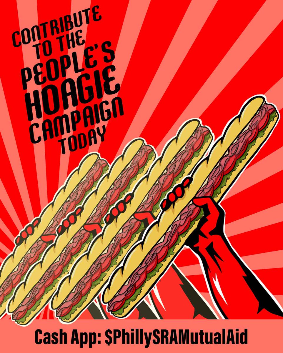 We are going to be distributing hoagies tomorrow. Here's a last minute call for donations. Contribute if you can.