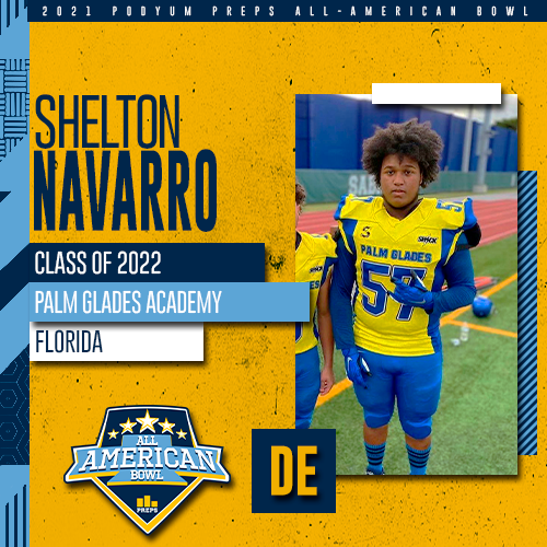 PP_All_American's tweet photo. Defensive Lineman @SheltonNavarro7 from Palm Glades Academy (FL) has accepted his invite to the @PodyumPreps All-American Bowl!! See you in Miami!!

https://t.co/qMpUGP8GG6

#EarnYourLevel  #PPAllAmerican #Miami  #PodyumPreps #HSFootball #GetRecruited #BEPREPARED https://t.co/ILbDnKr11R