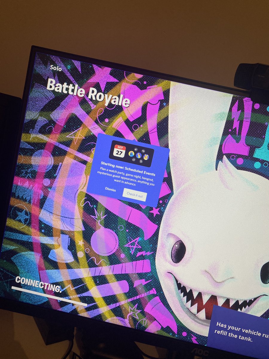 HollieBatham's tweet image. Hey gamers! I’ve just started the new chapter on Fortnite and this pop up won’t go away. Does anyone know what it is and how to get ride of it?? #gamers #fortnite #gamerhelp #gamergirl