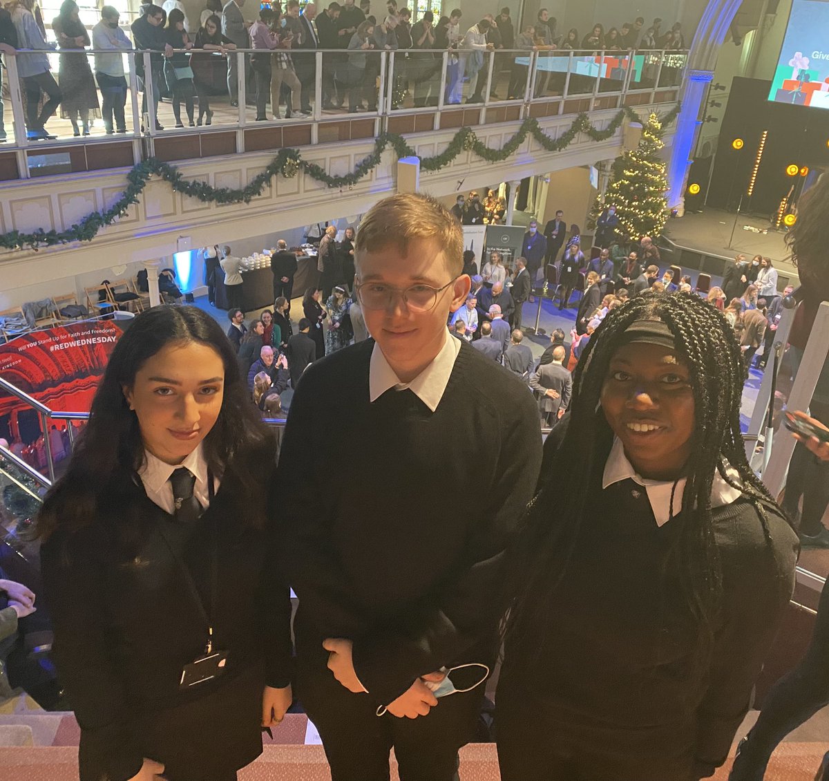 WisemanFaithLif's tweet photo. #FaithLife #redwednesday #acn_uk #OpenDoorsUK #Wisman6F A privilege to attend Advent event at HTB, attended by HRH Prince of Wales, and hear testimonies from survivors of Christian persecution https://t.co/AHHkliKWCL