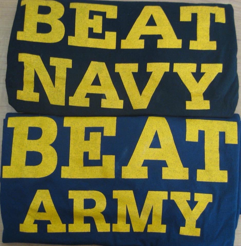 dpasamonte's tweet image. It’s that day of the year when I must decide which shirt to wear. Who do y’all want to win? #GoArmy #BeatNavy #GoNavy #BeatArmy