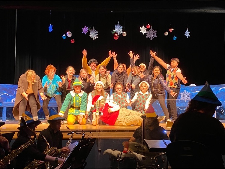 WestLibertyCSD's tweet photo. The best way to spread Christmas cheer is singing loud for all to hear! There’s one more chance to see Elf The Musical tonight at 7:00 pm at West Liberty High School! Tickets are $5.00 each. https://t.co/xBpDFq4wtv