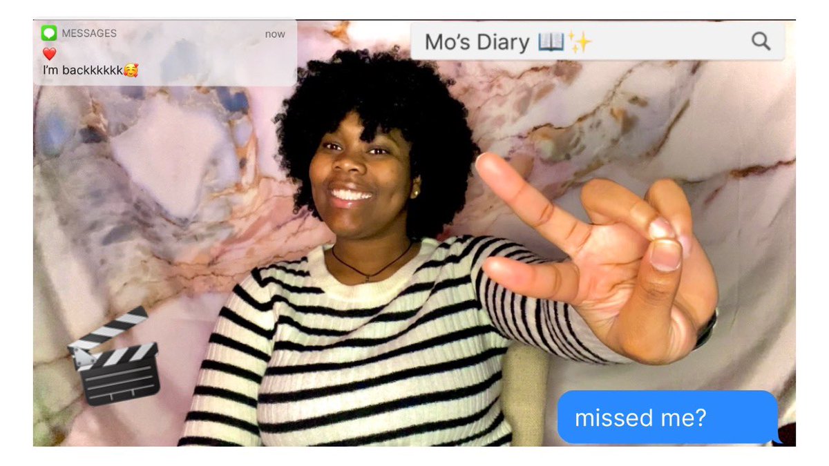 therealmosdiary's tweet photo. Hey, besties! omg, how have yall been? I missed yall so much🥺 &amp; I'm sure yall missed me too 😊 lol but don’t worry I got covered yall tho because we’re backkkkk🤩 YASS we here to stay my lovelies💛 I got a lil update plus a whole new video(and more) coming soon so stay tuned🥰🎄 https://t.co/TPPvXtVclF