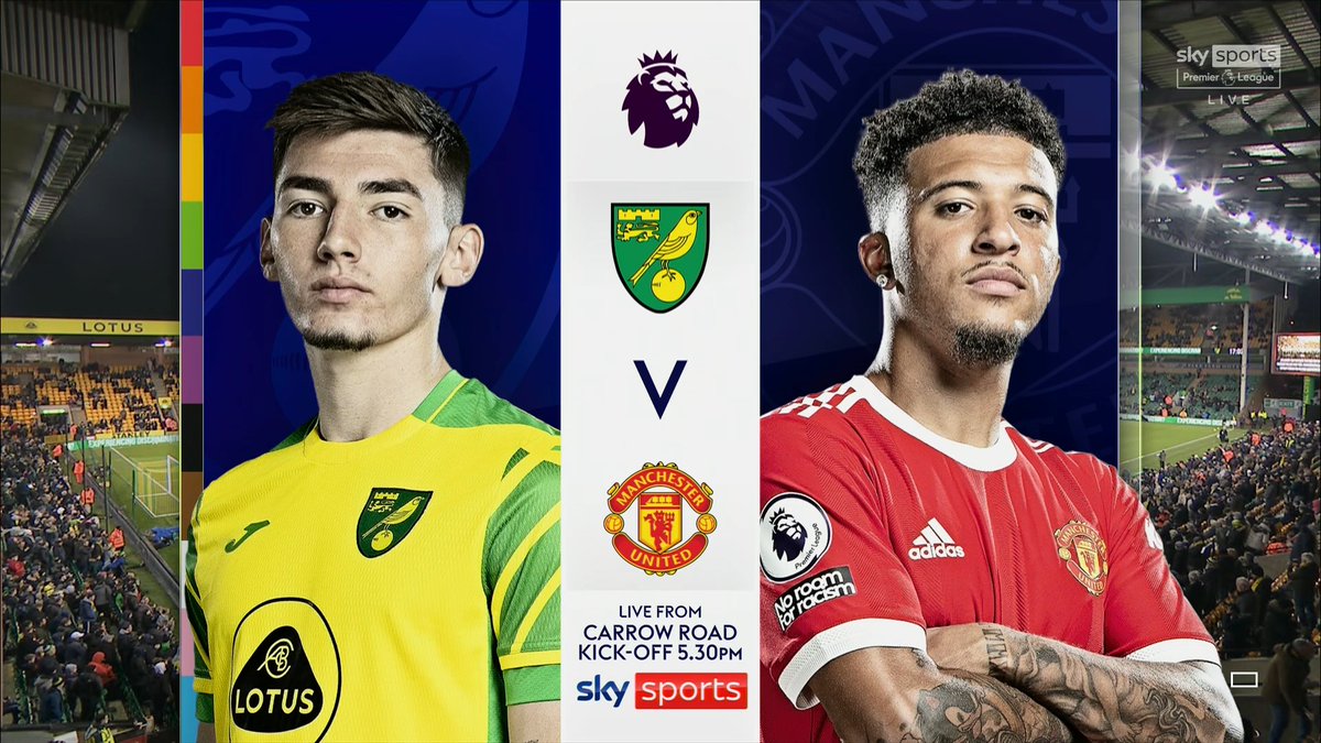 Norwich vs man utd