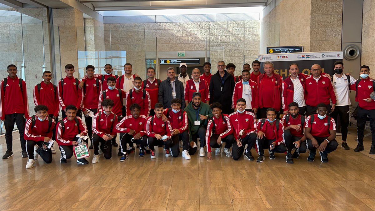 منتخب دولة الإمارات للشباب لكرة القدم وصل إلى إسرائيل للمشاركة في بطولة (Gavri Levy) الشتائية…