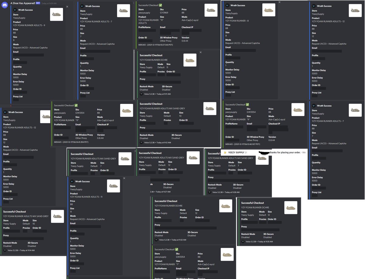 Explorer (@explorerumu) on Twitter photo A very successful day with 21 foams, thank you to @wrathsoftware for the free weekly. <a href="/VeloxBots/">Velox</a> for consistency. and couldn't have done it without the guidance from the kind folks at <a href="/HollowEdu/">HollowEdu</a> <a href="/HollowESuccess/">HollowEdu Success</a> . Mentions to <a href="/brokeboycooks/">Broke Boy Cooks</a> <a href="/HWsuccess_/">HellWorld Success</a> <a href="/NotifyProxies/">burner</a> <a href="/LiveProxies/">Live Proxies</a> A very successful day with 21 foams, thank you to @wrathsoftware for the free weekly. <a href="/VeloxBots/">Velox</a> for consistency. and couldn't have done it without the guidance from the kind folks at <a href="/HollowEdu/">HollowEdu</a> <a href="/HollowESuccess/">HollowEdu Success</a> . Mentions to <a href="/brokeboycooks/">Broke Boy Cooks</a> <a href="/HWsuccess_/">HellWorld Success</a> <a href="/NotifyProxies/">burner</a> <a href="/LiveProxies/">Live Proxies</a>