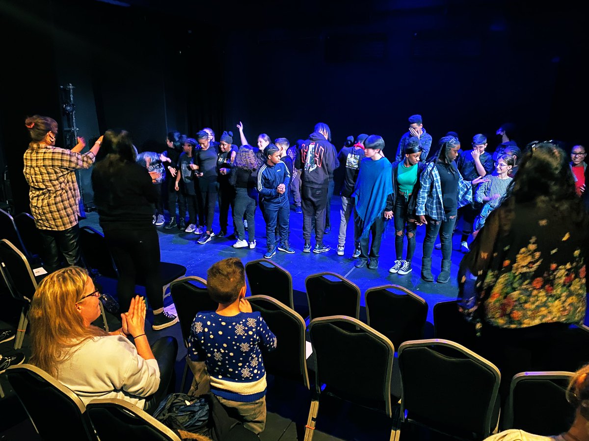 TRCdocumentary's tweet photo. Super proud of mine and @LedburyAction’s oldest daughter Tianna who took part in her first theatre production today! 🙌🏽👏🏽 big thank you to @PeckhamAcademy, the staff and students @MountviewLDN… https://t.co/C7QaQHhD2v