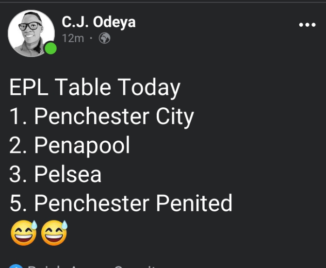 iamodeya's tweet photo. Penalty FC??
Is that a New Club?😅 https://t.co/acnuIrkzVo