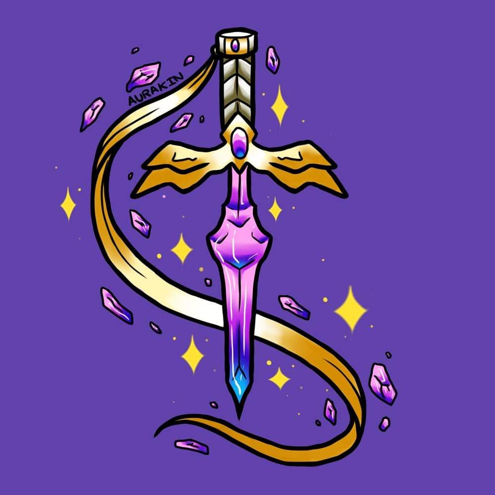 AurakinArts's tweet photo. Hey everyone! Here's something a little different, a crystal sword ✨ I don't usually draw non-living things but had the urge to draw this!
.
#sword #digitalart #digital #fantasyart #sworddrawing #swordartwork #crystal #crystalart #cuteart #kawaiiart https://t.co/8ZHUKBKD8e