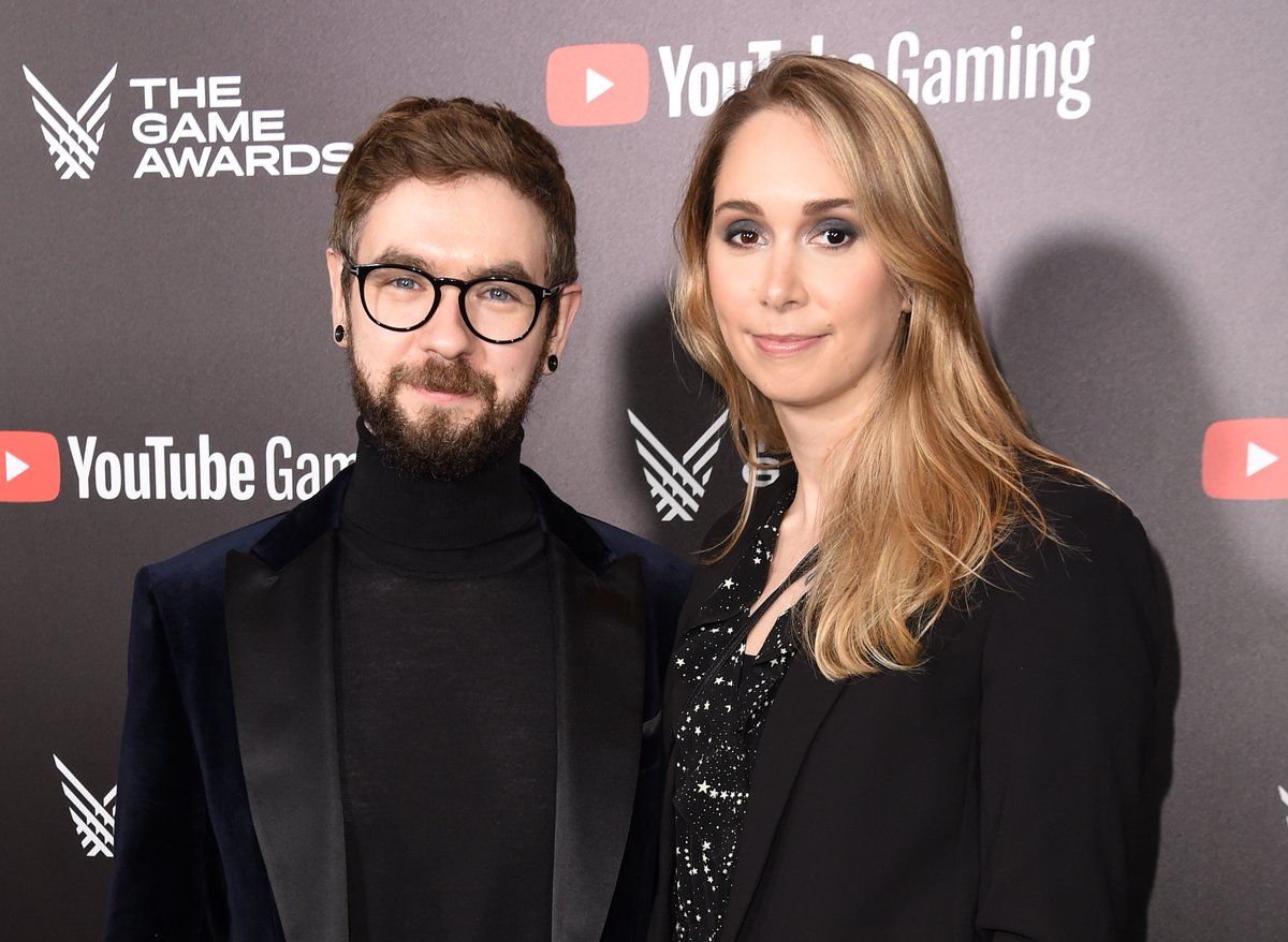 thegameawards's tweet photo. Here's @Jacksepticeye arriving at #TheGameAwards with @GabSmolders  Check out his #thankmas  stream today! https://t.co/sjrNFNjwrk