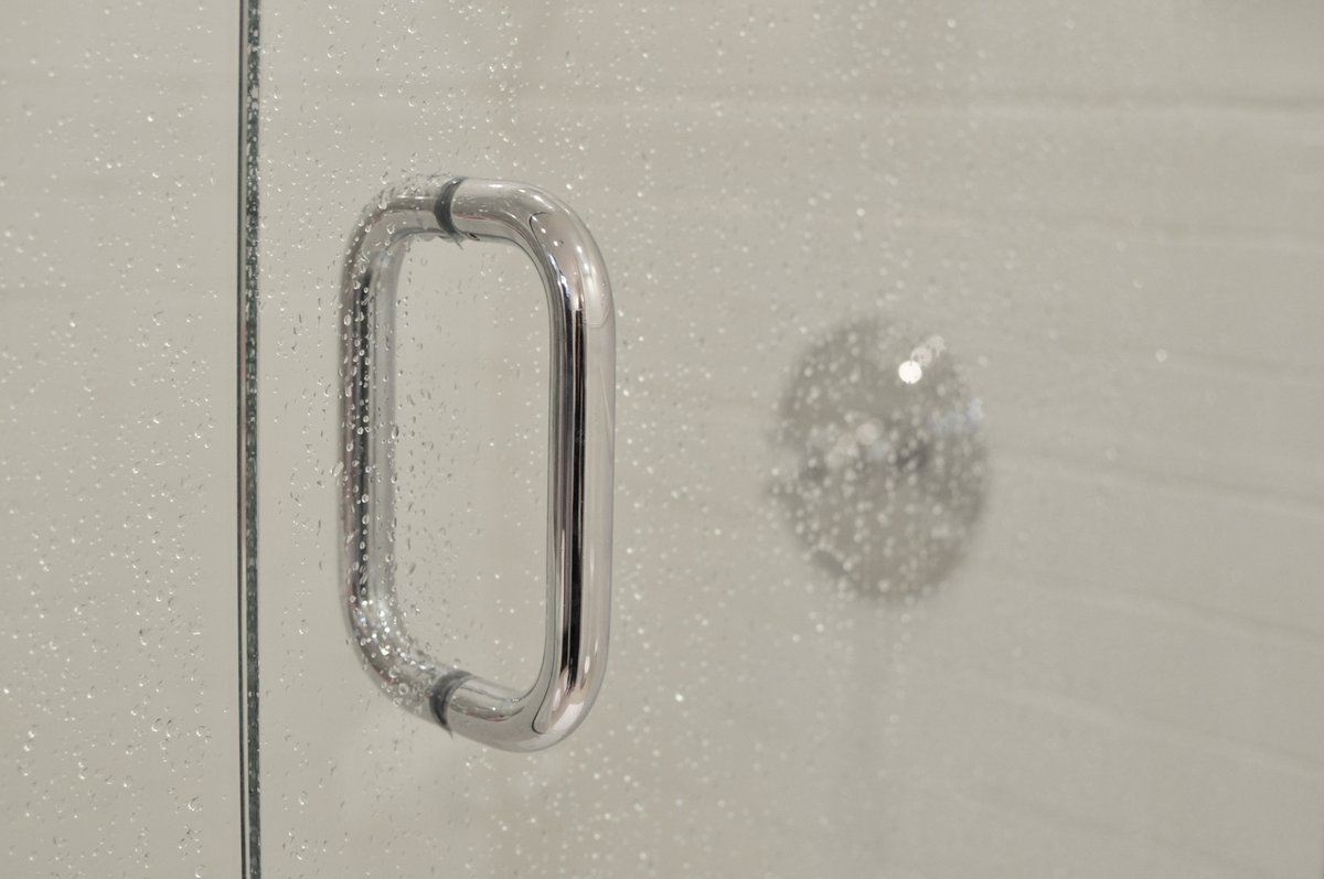 Did you know that shower curtain liners should be replaced every 6 months? Bypass the hassle of spending time and money on shower #curtains by installing easy-to-maintain glass shower doors. Call the experts at #MaccsGlass today. (904) 259-6070