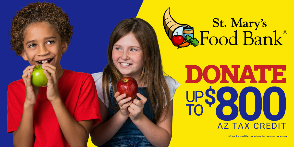 St. Mary's Food Bank on Twitter "With the Arizona Charitable Tax