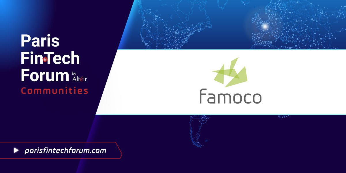 Paris Fintech Forum (@parisfinforum) on Twitter photo THANKS to our sponsor <a href="/famoco/">Famoco</a> for this tremendous #PFF21 communities edition🤝 #digital #Fintech #PFF21 #newedition #2021
➡️️ members.parisfintechforum.com
cc <a href="/fintechf/">FF News | Fintech Finance</a> <a href="/crowdfundinside/">Crowdfund Insider</a> THANKS to our sponsor <a href="/famoco/">Famoco</a> for this tremendous #PFF21 communities edition🤝 #digital #Fintech #PFF21 #newedition #2021
➡️️ members.parisfintechforum.com
cc <a href="/fintechf/">FF News | Fintech Finance</a> <a href="/crowdfundinside/">Crowdfund Insider</a>
