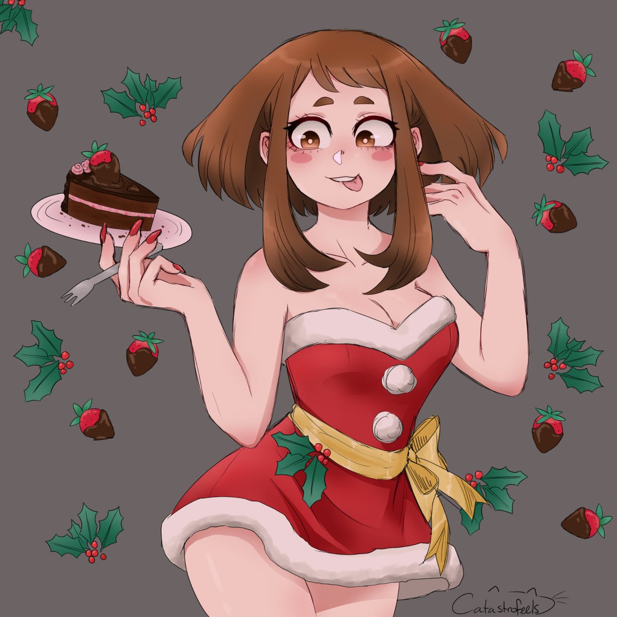 MummyLucoa's tweet photo. "Hey check out my christmas outfits the one of the left is my normal happy christmas outfit and the one on the right is me when i'm on hero duty because i wanted to stay festive!"

#LewdRP #MHARP #MVRP https://t.co/gle5J9MRY9