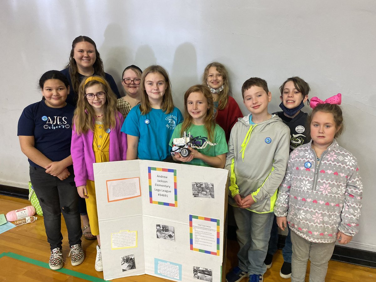 Jackson Braves Robotics showed amazing team spirit today and had tons of fun in our competition!